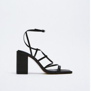 Zara Block Heel Sandals